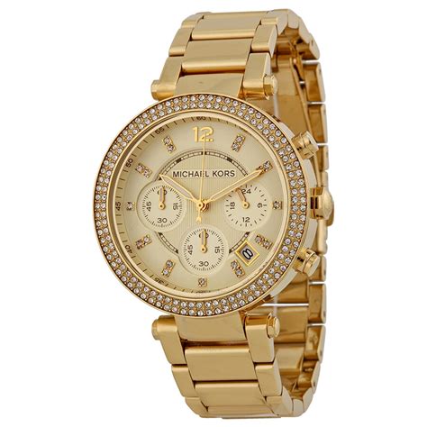 michael kors mk5354|Michael Kors parker champagne dial.